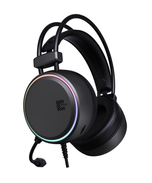 TAI NGHE ZIDLI FCORE FH11L LED RGB 7.1 XÁM NEW