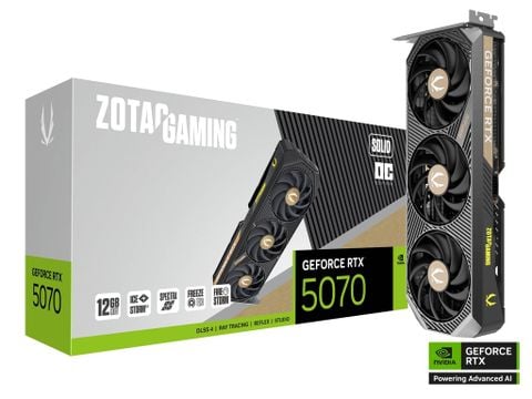 VGA Zotac GeForce RTX 5070 Solid 12GB OC