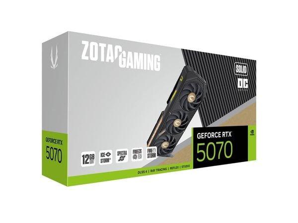 Card màn hình Zotac Gaming GeForce RTX 5070 Solid OC 12GB GDDR7