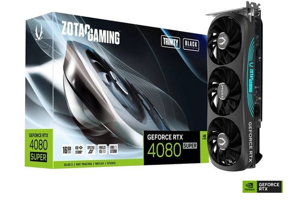Card màn hình ZOTAC Gaming GeForce RTX 4080 SUPER TRINITY BLACK ED 16GB GDDR6X