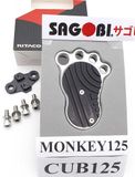 MONKEY 125 Ốp bàn đạp thắng KITACO