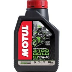  MOTUL 3100 GOLD 4T MA2 10W-40 Nhớt xe số 1.0L 