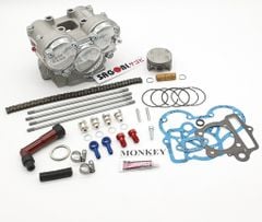  MONKEY 50 Kit đầu, piston KITACO DOHC 124cc 