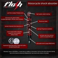  FORZA 300-350 Giảm xóc/ phuộc sau PROFENDER FLASH SERIES (400-430mm) 