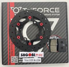  YAZ 125 Đĩa thắng sau Tri FORCE (220mm) 