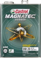  Castrol MAGNATEC HYBRID GF-6 0W-20 Nhớt xe ô tô động cơ xăng 4.0L 