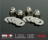 Tán giảm xóc/ phuộc sau Takegawa (M10x1.25)