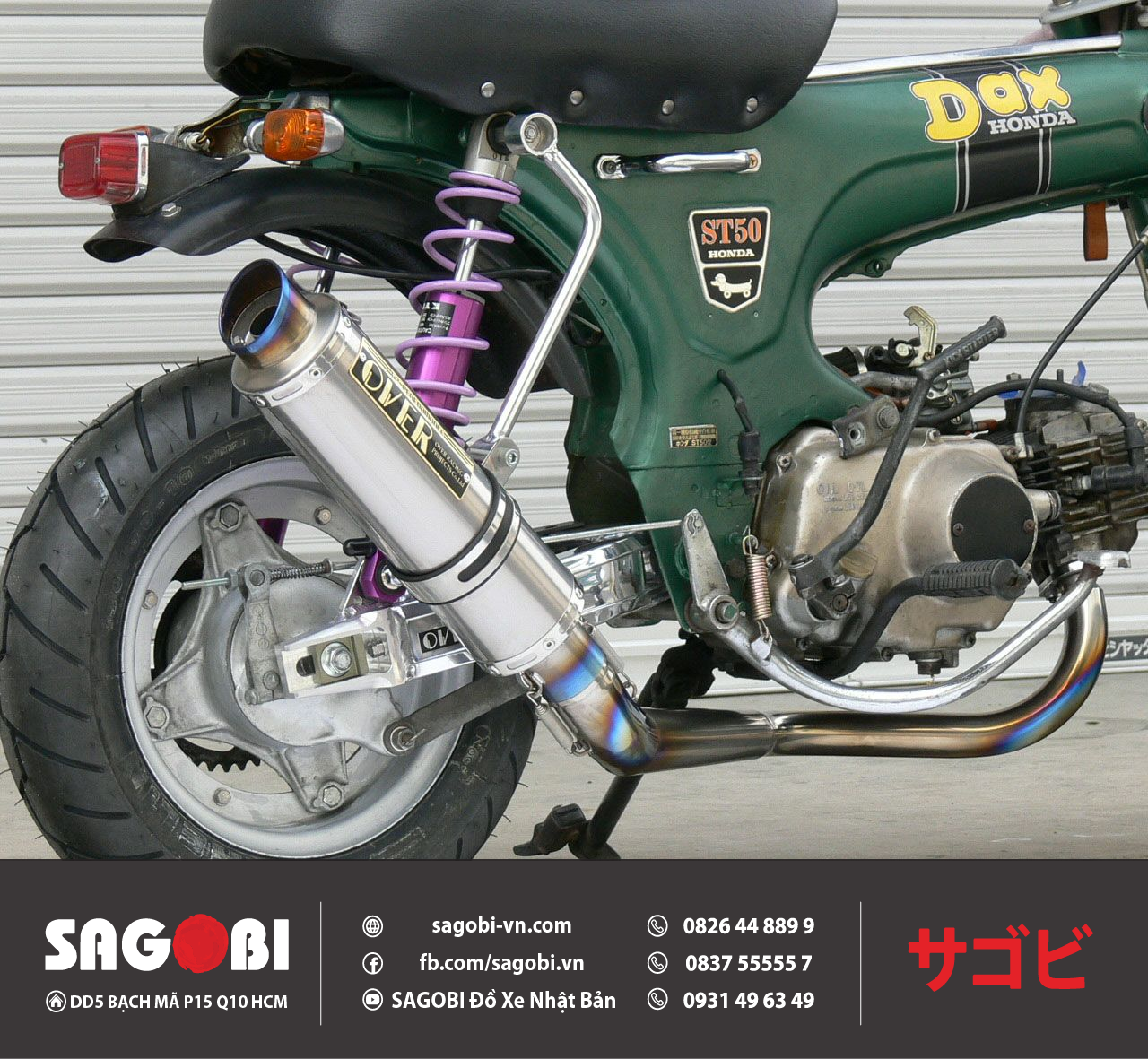 KIT PÔ CHALY 50 (1967-2002) OVER RACING GP PERFORMACE (300mm) – Sagobi