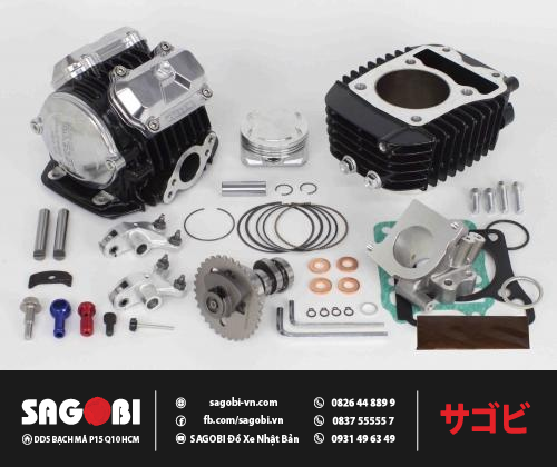 Kit u l ng TAKEGAWA Super head 4V R 181 CNC 5 tr c Sagobi