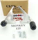 Bộ khung chống đổ OVER RACING cho MONKEY125