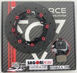 SH, FORZA 350 Đĩa thắng sau Tri FORCE (240mm)