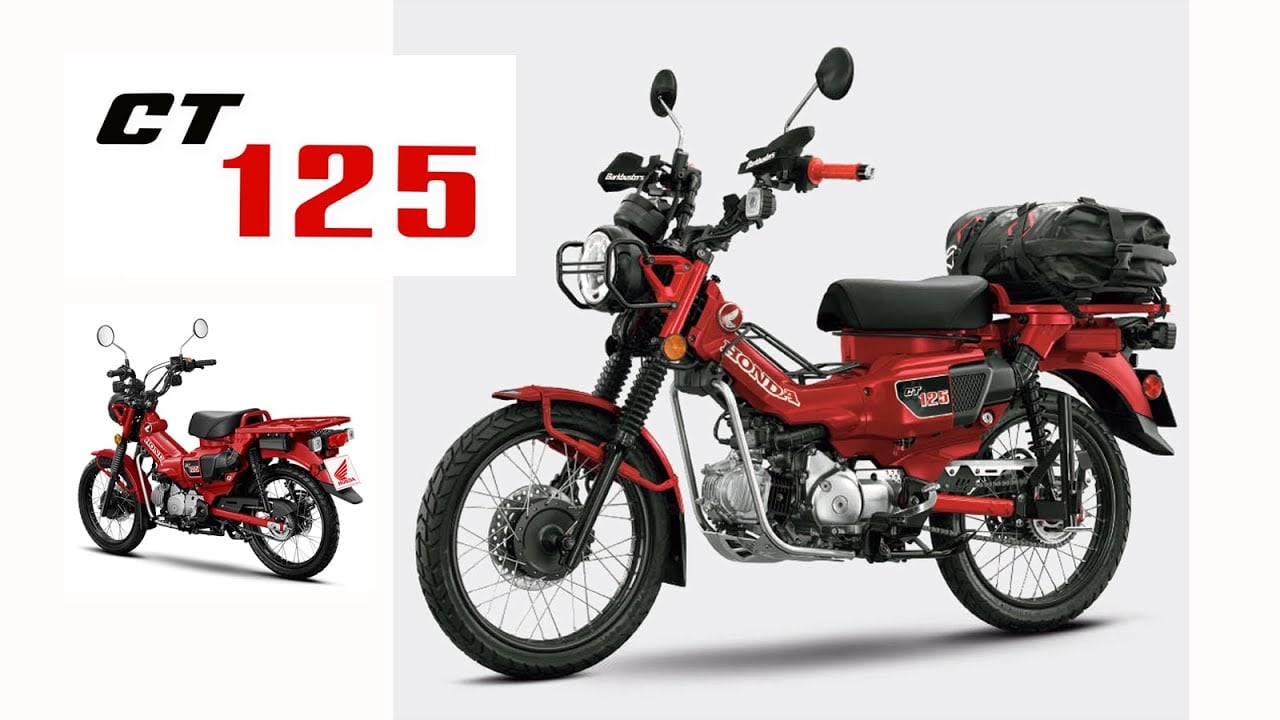 Honda CT125 về Việt Nam Mẫu xe số đắt đỏ nhất Việt Nam kiểu dáng độc lạ