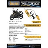 M-SLAZ, TFX150 Giảm xóc/ phuộc sau Öhlins STX 36 STREET