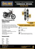 SR 400 Giảm xóc/ phuộc sau Öhlins STX 36 TWIN