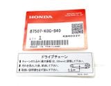 Bộ tem thông số HONDA CUB 125