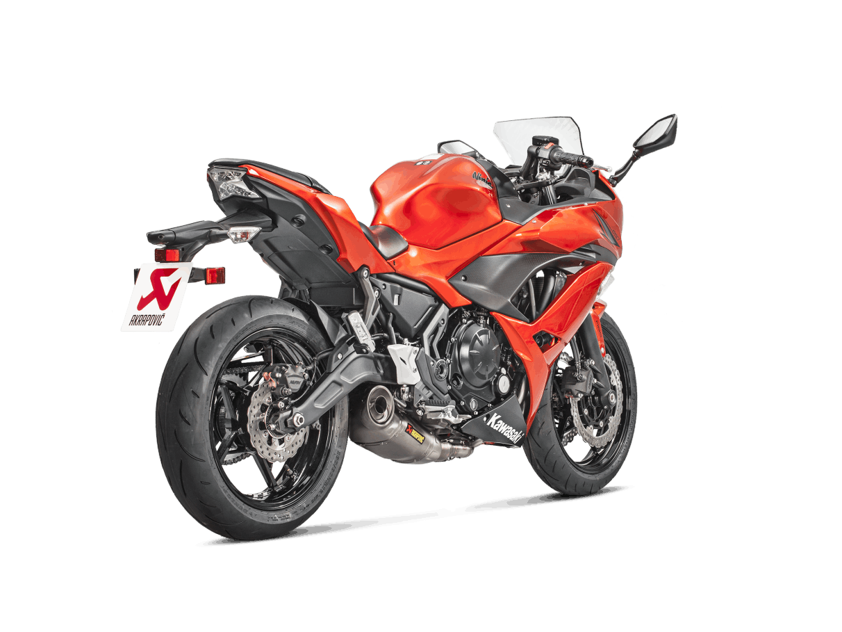 KIT PÔ AKRAPOVIC Racing Line (Titanium) cho KAWASAKI NINJA 650 – Sagobi