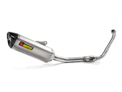  KIT PÔ YAMAHA R-125 AKRAPOVIC Racing Line (Titanium) 