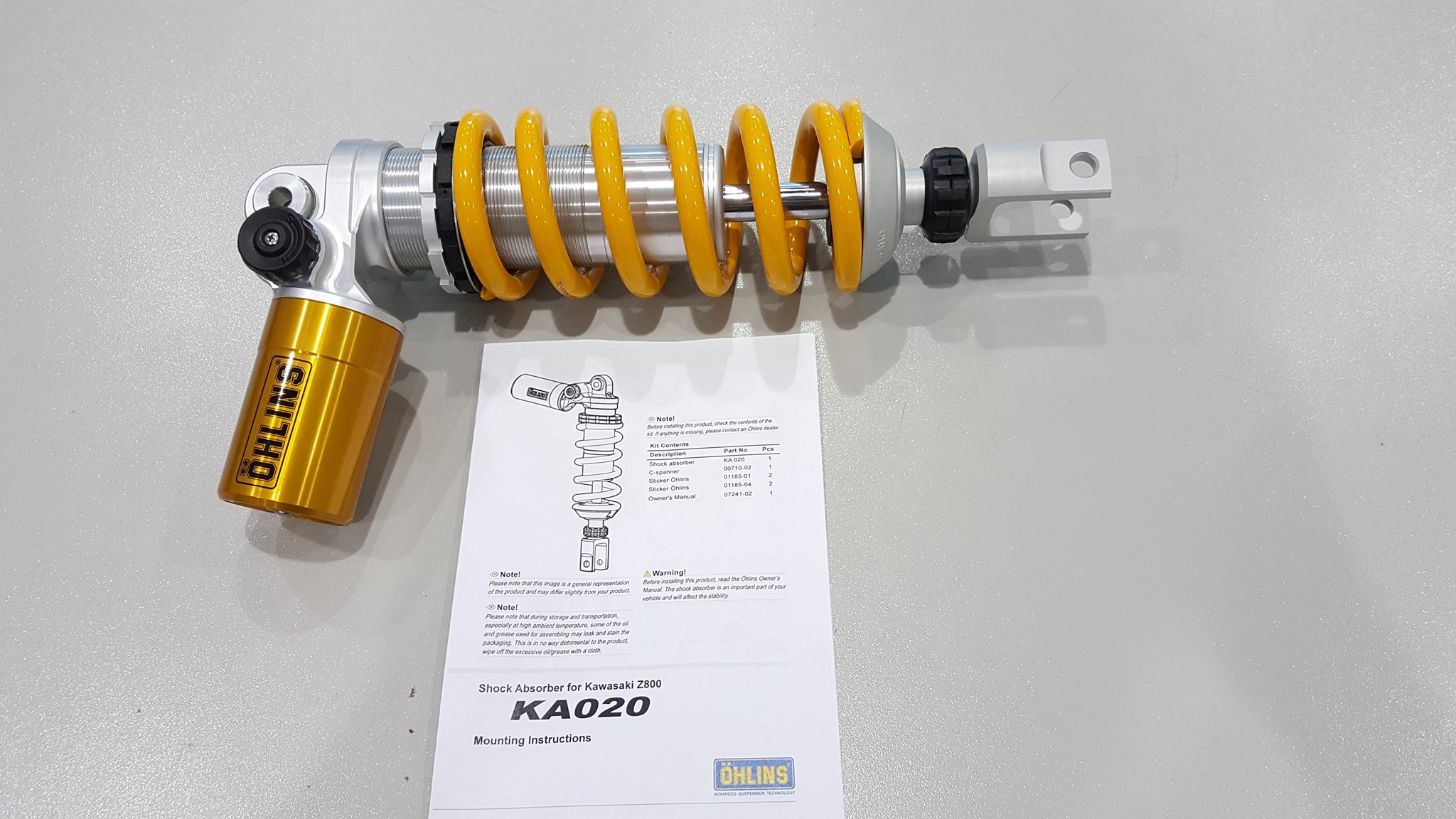 Phuộc Ohlins SH Ý Chính Hãng HO813