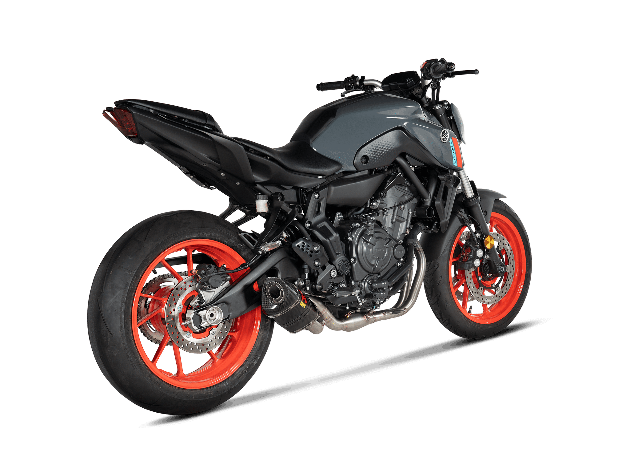 KIT PÔ AKRAPOVIC Racing Line (Carbon) cho YAMAHA MT07 Sagobi