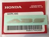 BỘ TEM DÁN LOGO ABS HONDA