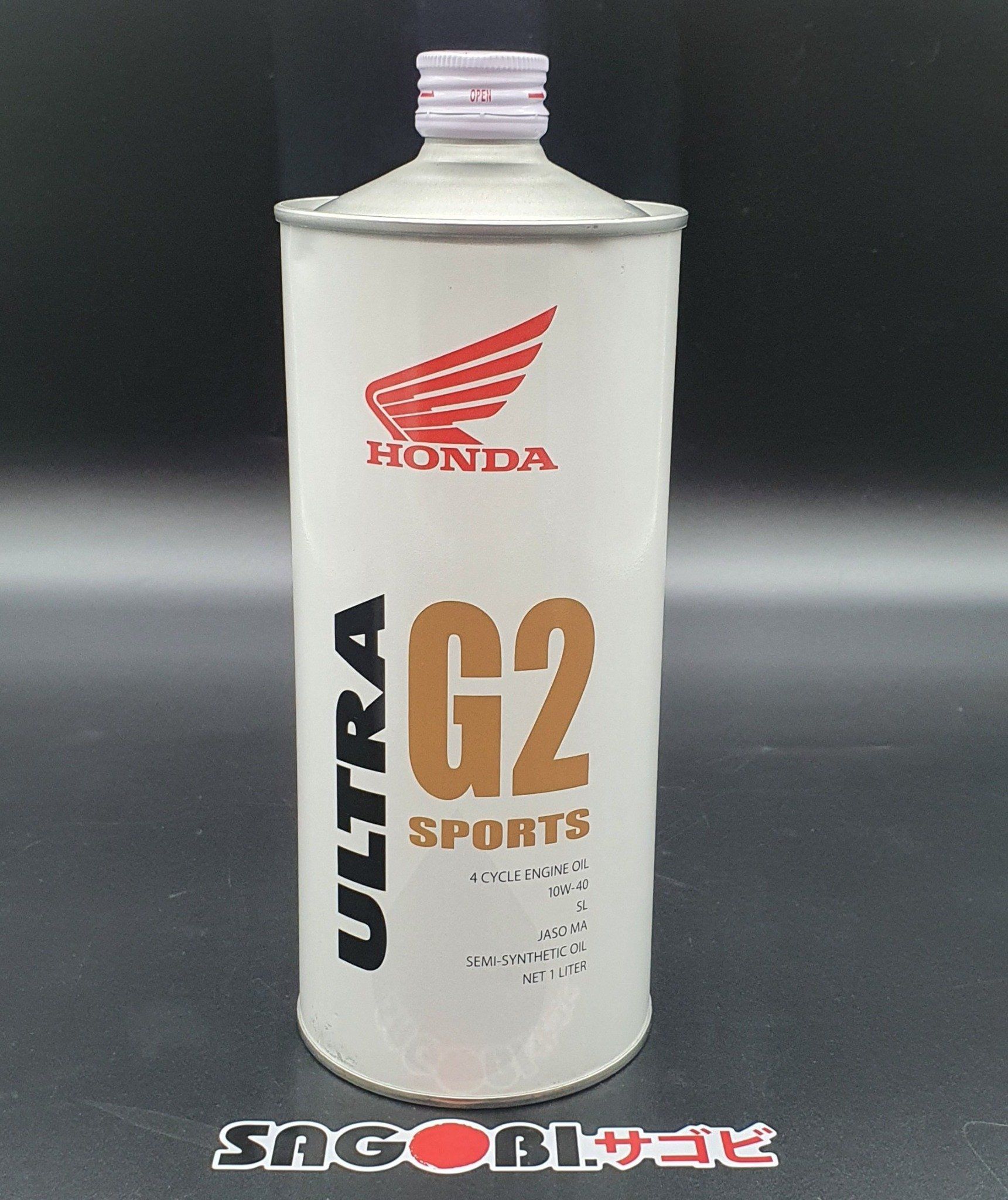 Nhớt bán tổng hợp xe số Honda Ultra G2 MA 10W-40 1.0L – Sagobi