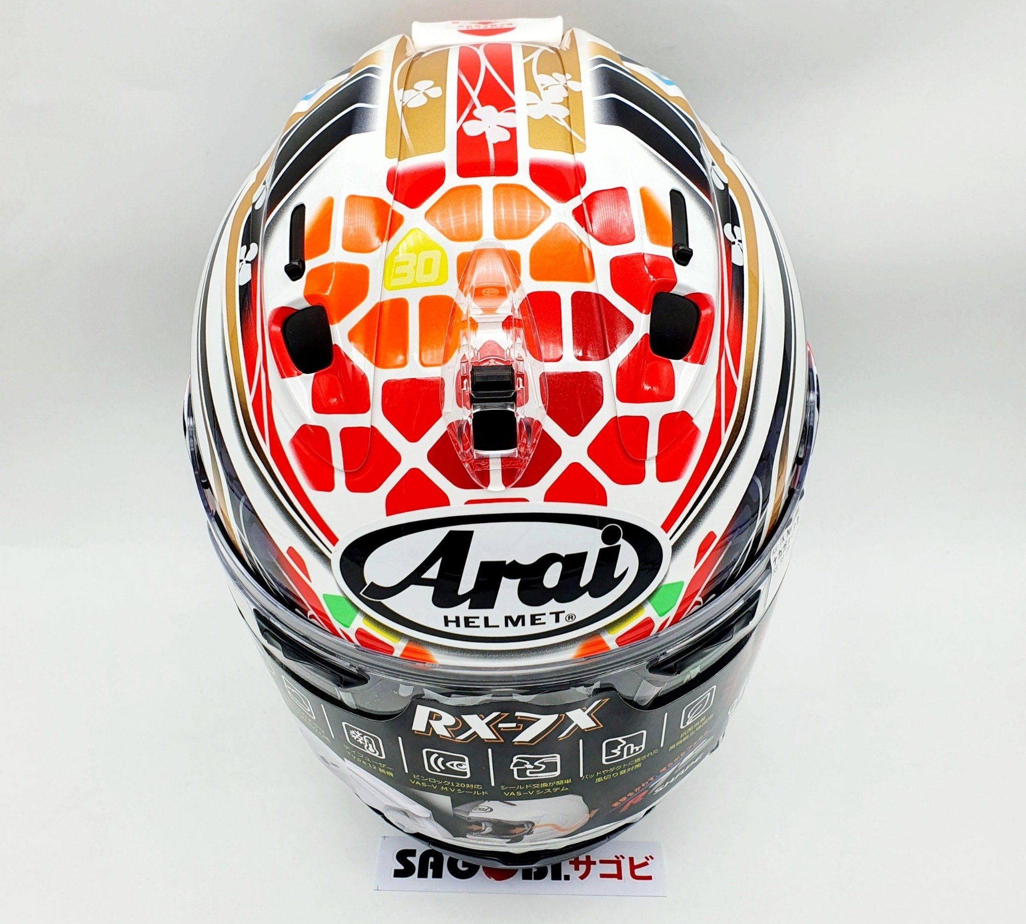 ARAI RX-7X NAKAGAMI GP2 – Sagobi