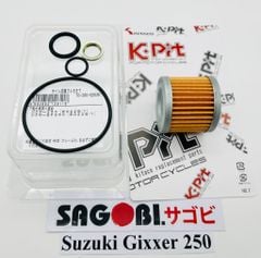  GSX250F, GIXXER 250 Bộ lọc nhớt K-PIT 