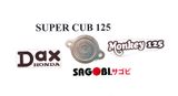 CUB, DAX, MONKEY, MSX 125 Nắp lọc nhớt OVER RACING