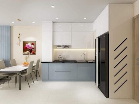 Tủ bếp nhựa Acrylic AC3