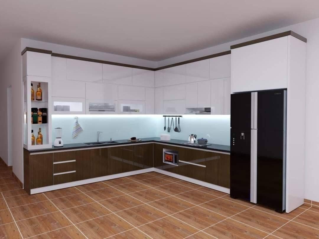 Tủ bếp nhựa Acrylic AC5