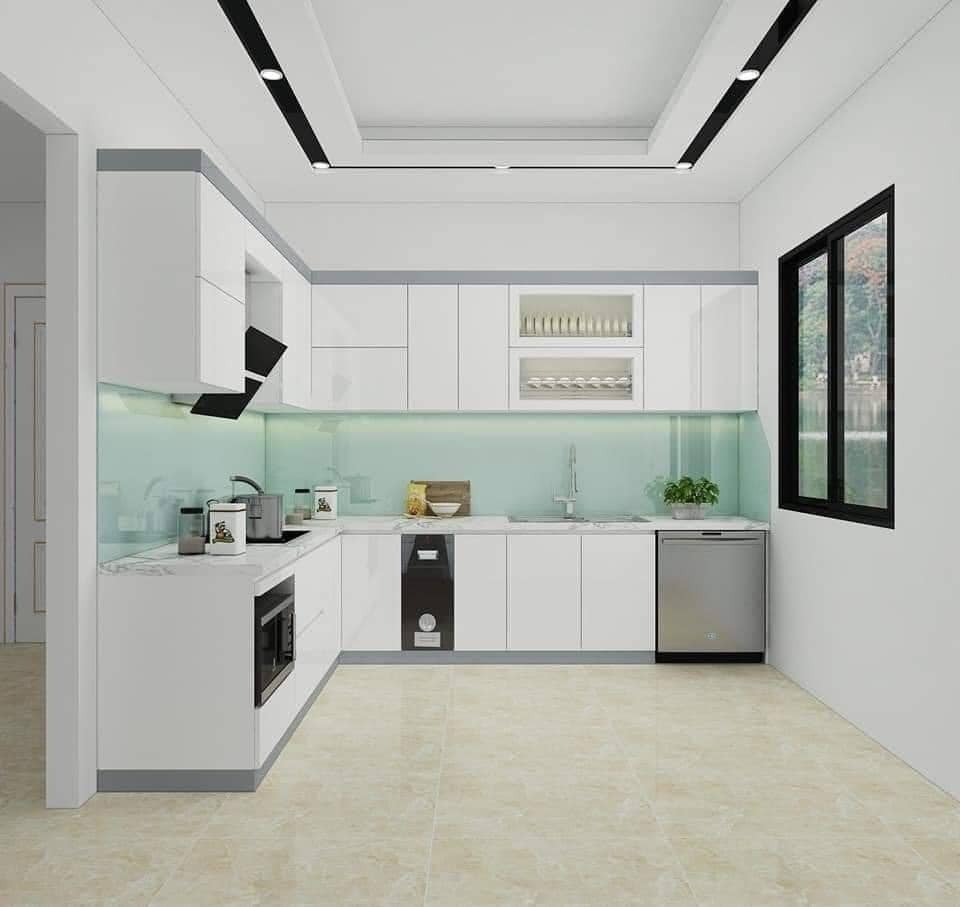 Tủ bếp nhựa Acrylic AC6