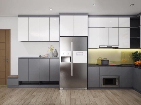 Tủ bếp nhựa Acrylic AC9