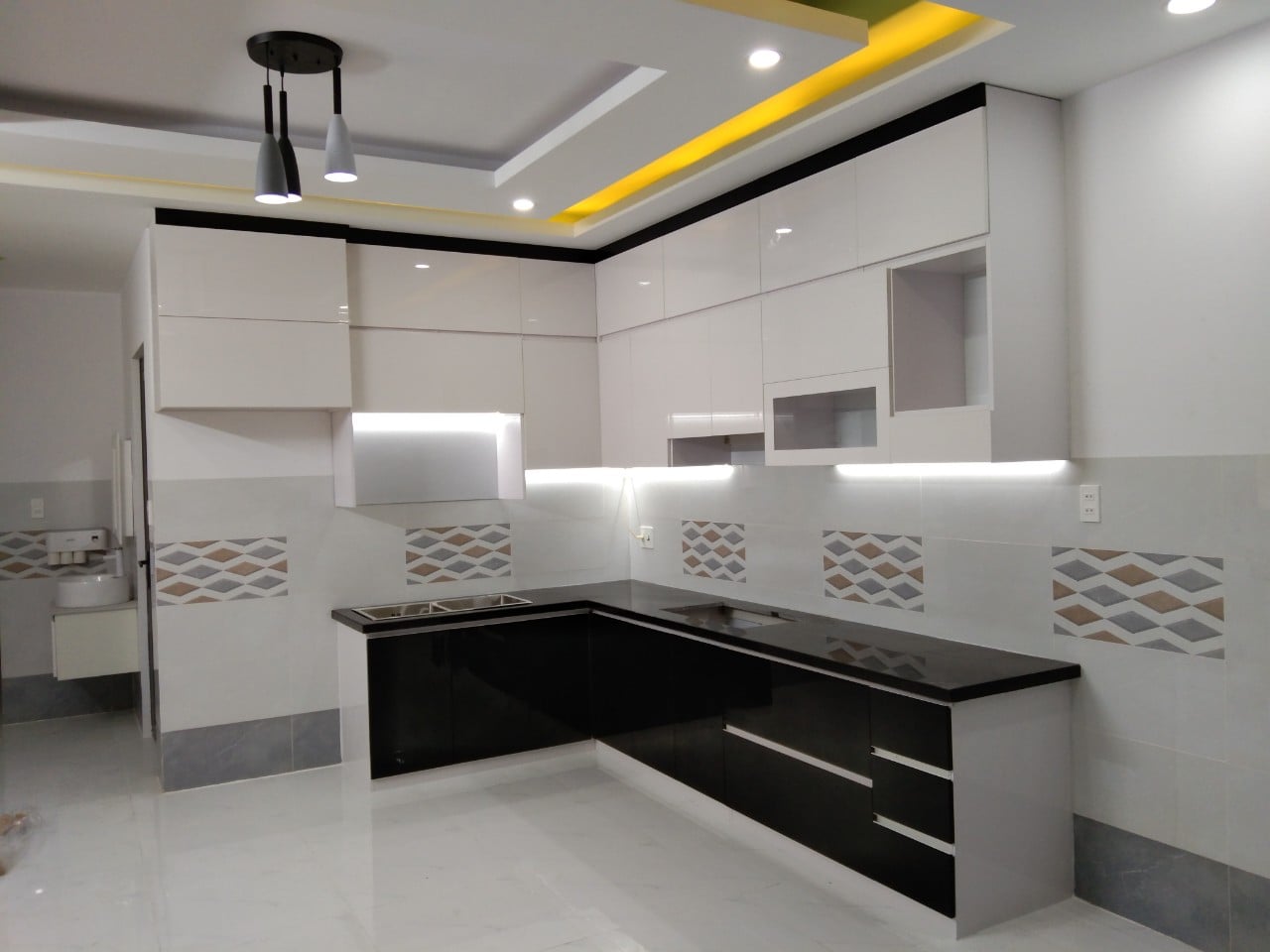 Tủ bếp nhựa Ecoplast ECO01