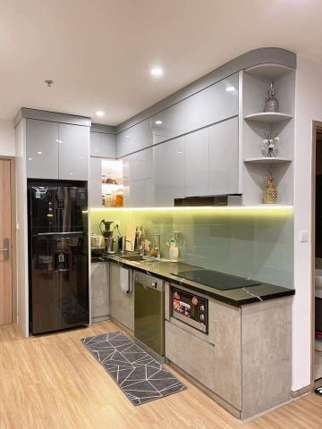 Tủ bếp nhựa Acrylic AC16