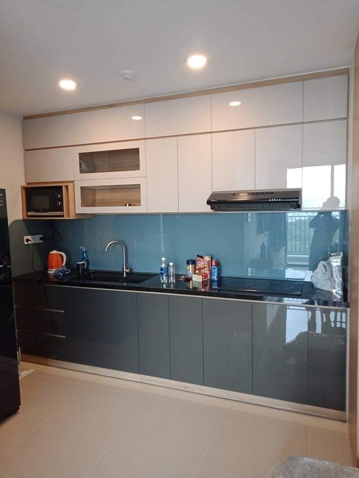 Tủ bếp nhựa Acrylic AC17