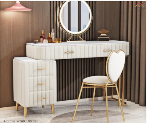 Bàn trang điểm BISA vuông