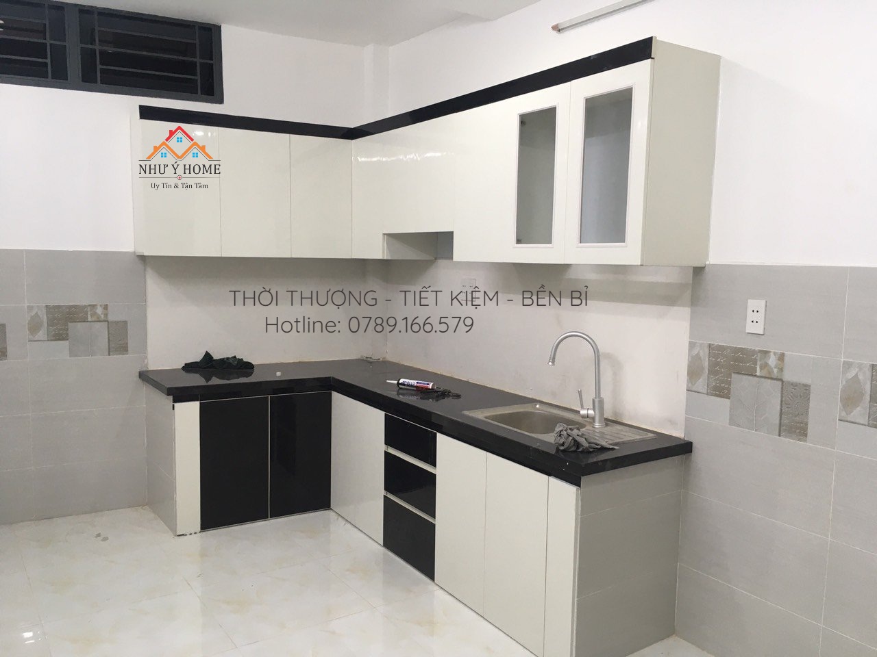 Tủ bếp nhựa vincoplast TB02