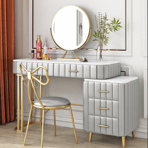 Bàn trang điểm BISA vuông