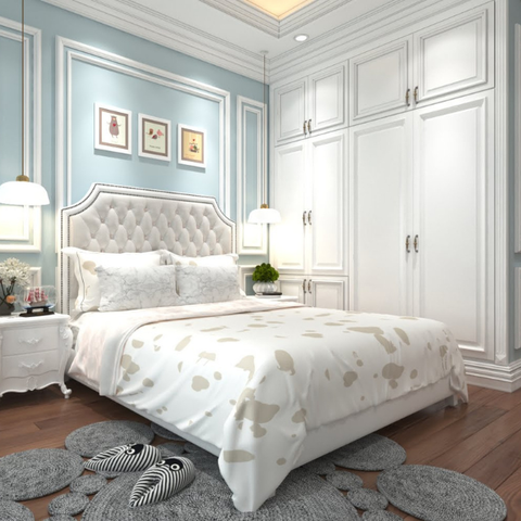 Nội thất phòng ngủ tân cổ điển C20