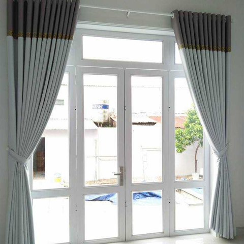 Rèm vải hiện đại 1 lớp chống nắng R13