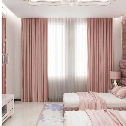 Rèm vải hiện đại 2 lớp chống nắng R16