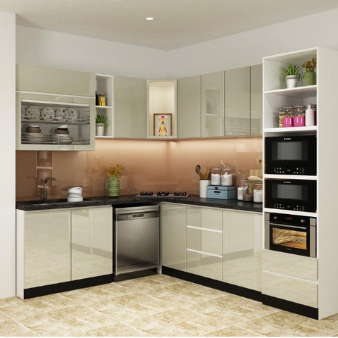 Tủ bếp nhựa acrylic AC018