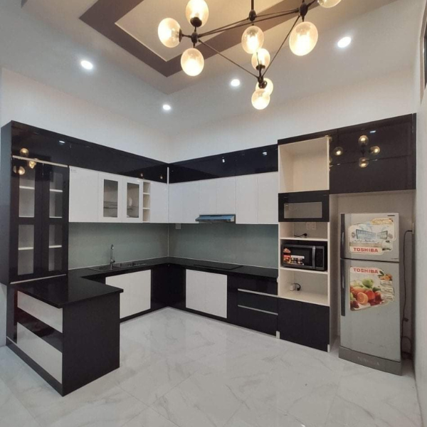 Tủ bếp nhựa acrylic AC005