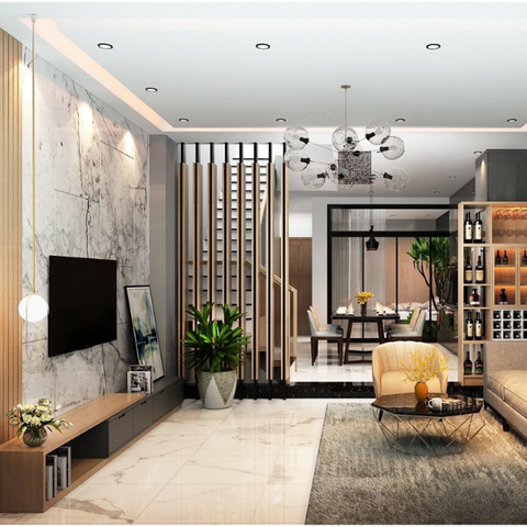 Phòng khách hiện đại PK04