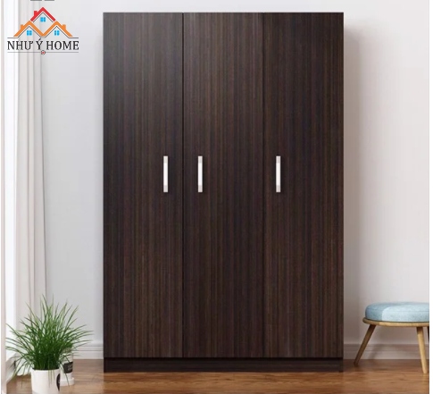 Tủ nhựa quần áo 3 cánh D010 Như Ý Home