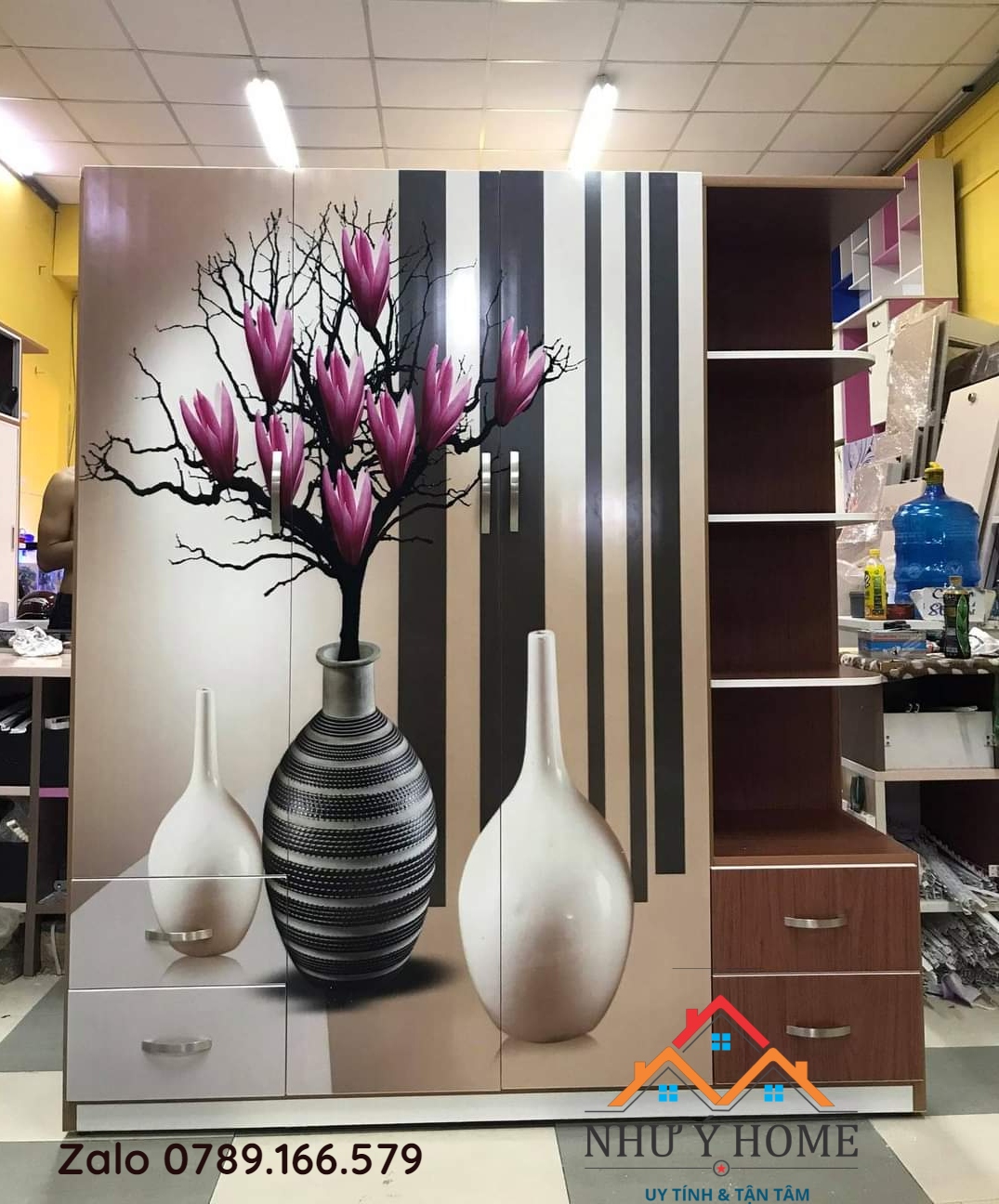 Tủ nhựa quần áo 3D- TN008 Như Ý Home