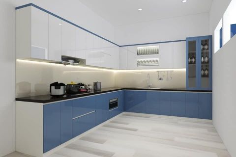 Tủ bếp nhựa Acrylic AC1