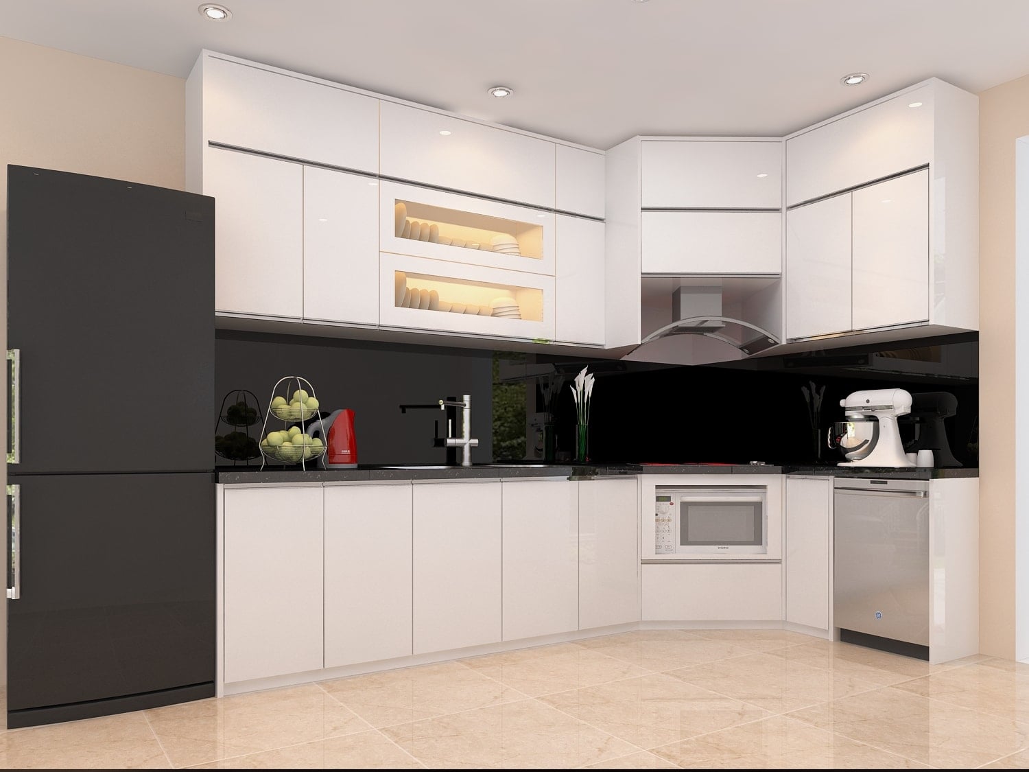 Tủ bếp nhựa Ecoplast ECO17