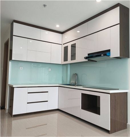 Tủ bếp nhựa acrylic AC006