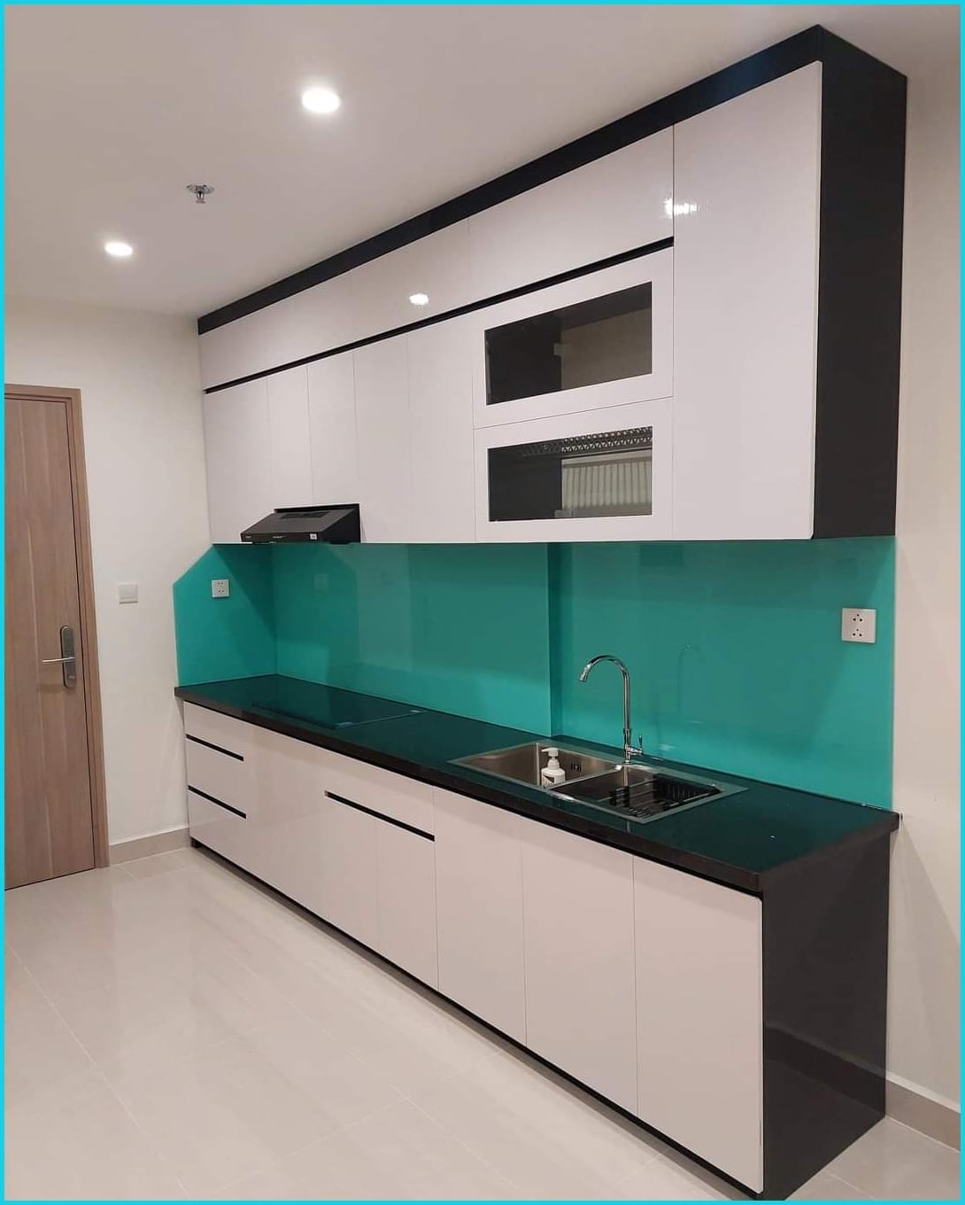 Tủ bếp nhựa Vincoplast  bếp thẳng TB24